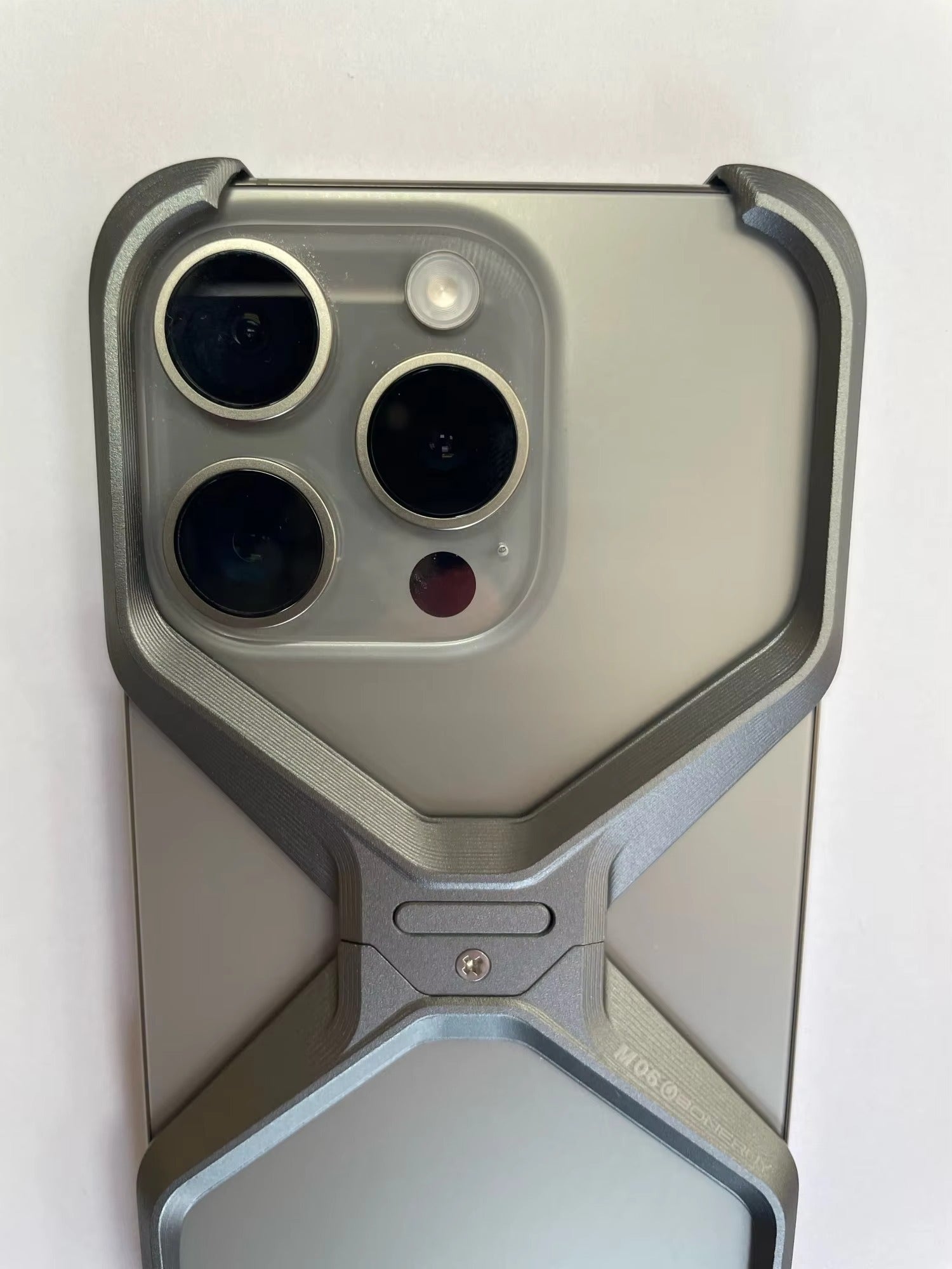 Luxury Apple iPhone Case, MagSafe Compatible, Camera Lens & Screen Protection, Ultra Thin, Shockproof, Magnetic Full All Around Cover – Rimless Aluminum X-Frame Case with Heat Dissipation & Removable Armor Design