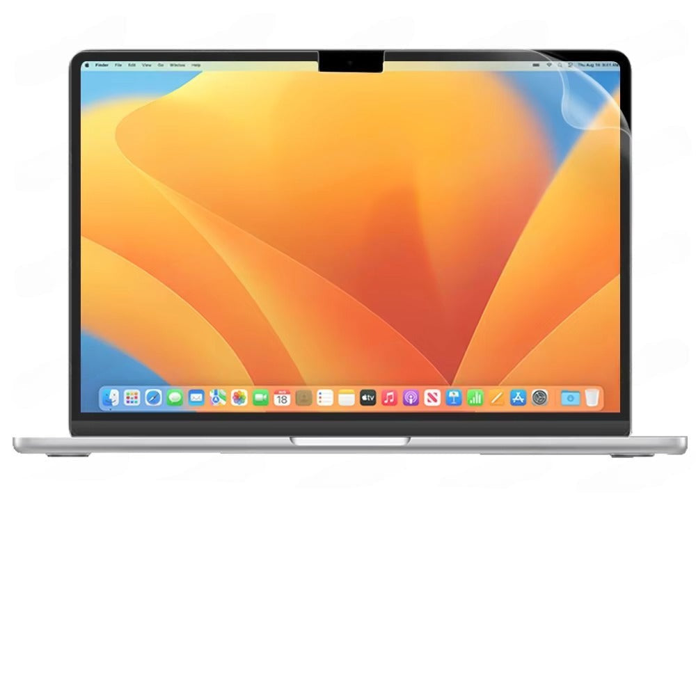 Premium MacBook Screen Protector Film – Anti-Scratch, Anti-Fingerprint Soft Guard, HD Clarity, Easy-Clean Eye Protection for Touch Bar & Non-Touch Devices