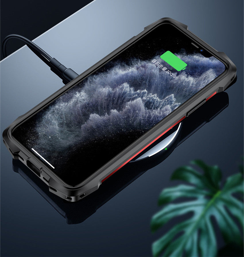 R-Just Silicone Airbag Shockproof iPhone Case – Transparent Armor Cover, Rugged Protection Durable & Secure for iPhone Models