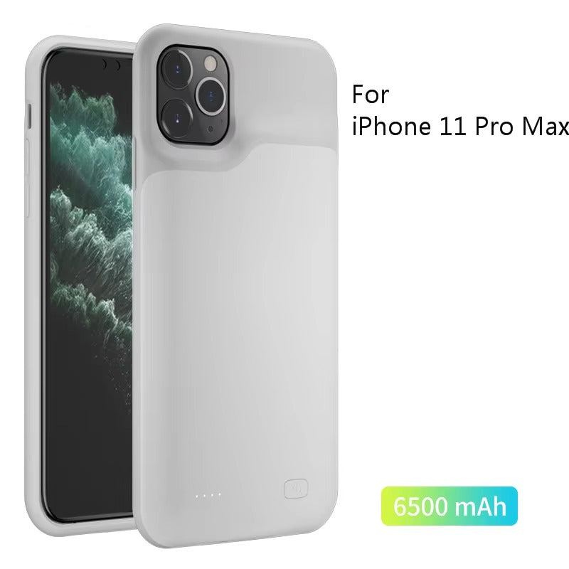 Robust Apple iPhone Case MagSafe Compatible, Camera Lens & Screen Protection, Ultra Thin Shockproof Magnetic Full All Around Protection Cover with External Battery Power Bank