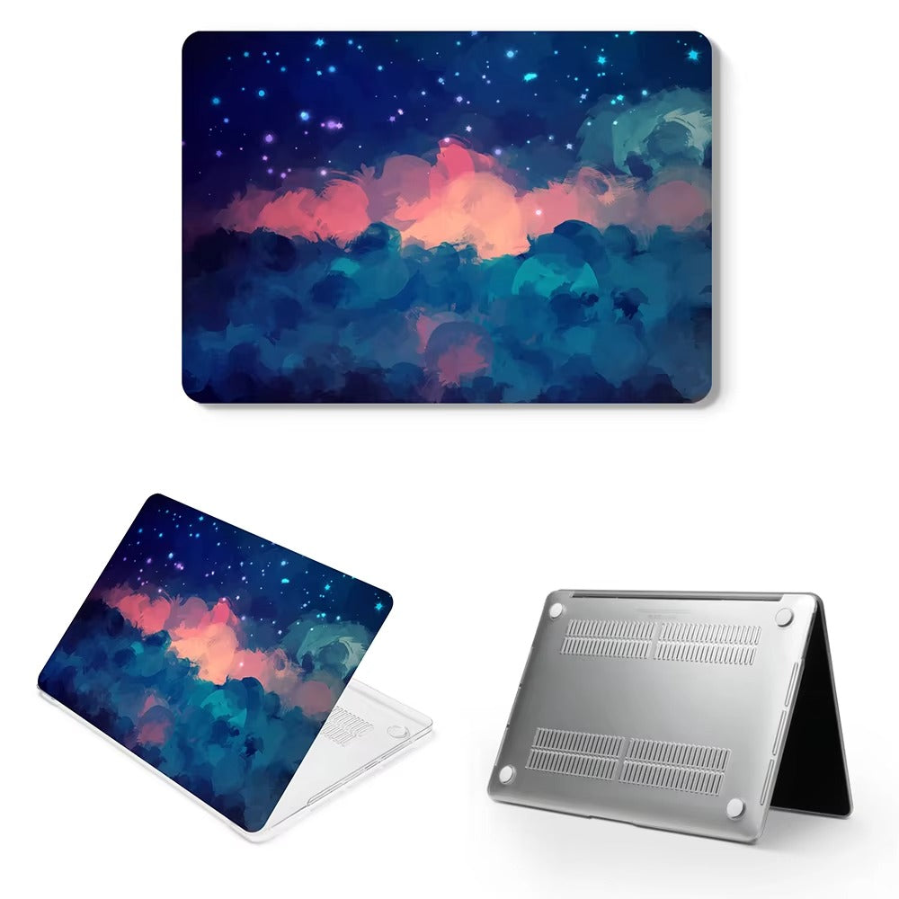 Premium Creative Picture Case for MacBook Air and Pro – Stylish Protective Cover for 13, 14, 15.3, 16 Inch Laptops, Compatible with M1, M2 Chip Devices