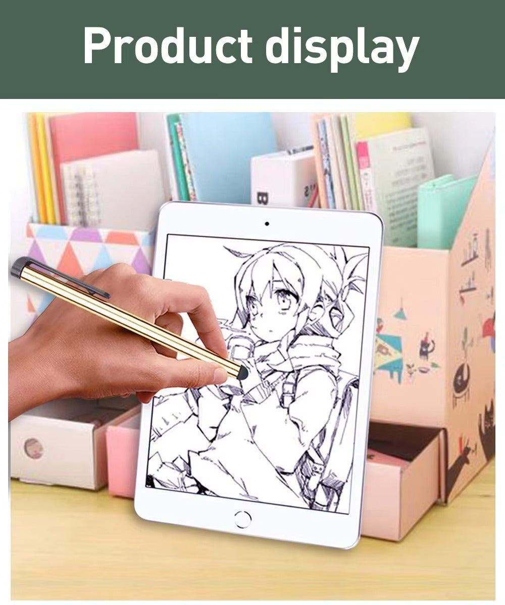 Premium Universal Stylus Pen – Sensitive, Capacitive Touch Screen Drawing Pen for Apple iPad, iPhone, and Other Tablets