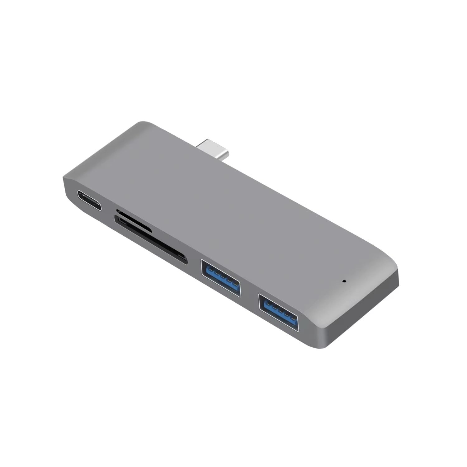 High-Speed USB-C Hub with HDMI 4K, Thunderbolt 3, USB 3.0, SD/TF Card Reader, PD Charging – Type-C Adapter Dock for MacBook Air, Pro, and USB-C Laptops
