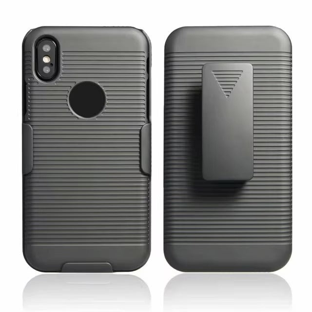 Robust Apple iPhone Case, MagSafe Compatible, Camera Lens & Screen Protection, Ultra Thin, Shockproof, Magnetic Full All Around Cover – Hybrid Defender Holster Case with Belt Clip for Rugged Daily Protection