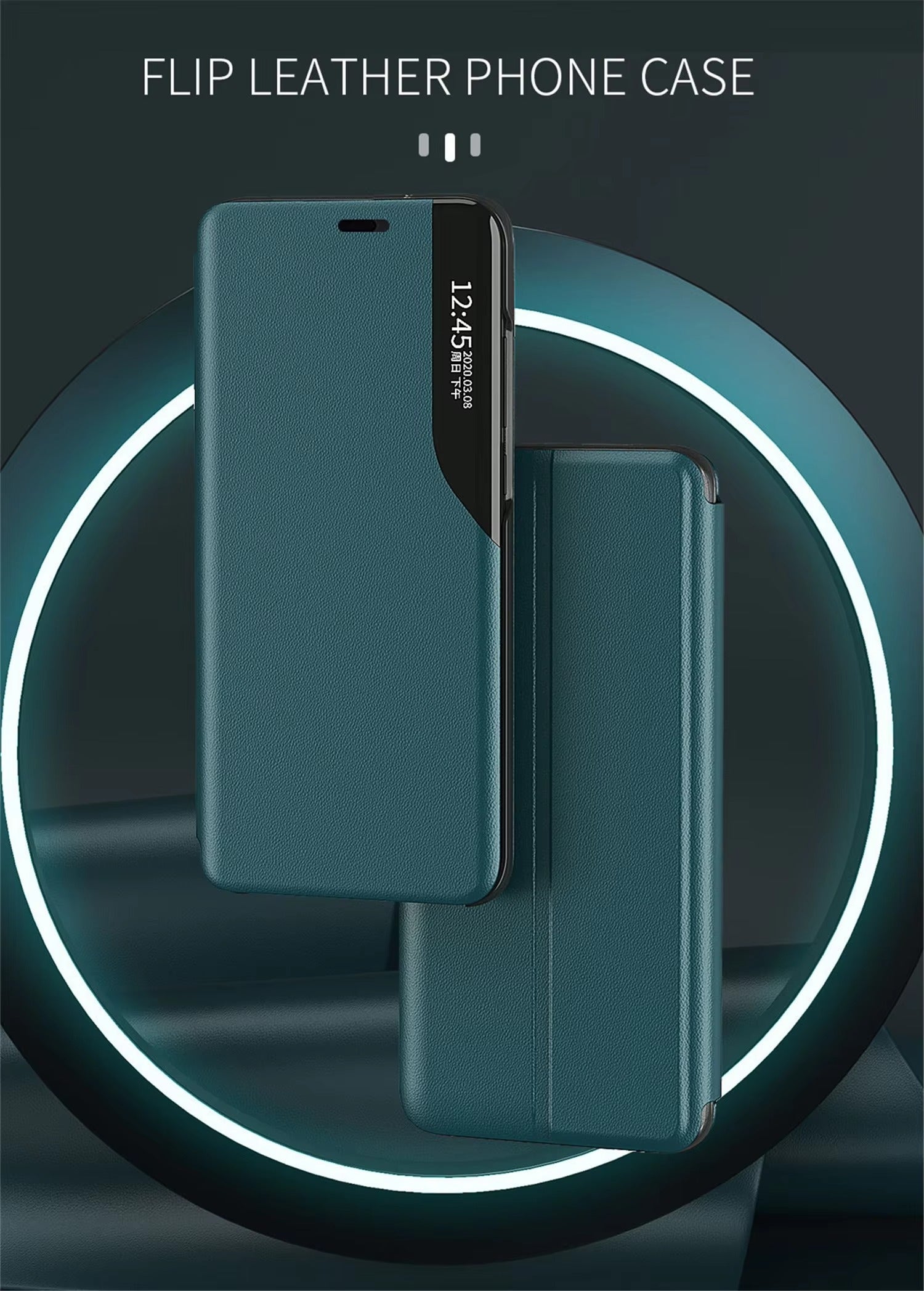 Luxury Apple iPhone Case, MagSafe Compatible, Camera Lens and Screen Protection, Ultra Thin, Shockproof, Magnetic, Full All Around Protection, Flip Wallet Stand Cover