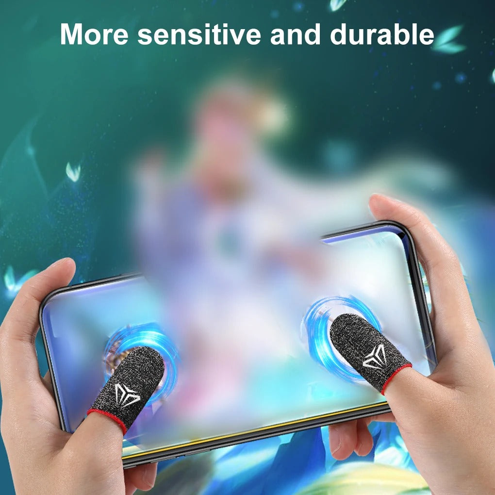 High Quality Gaming Finger Sleeves for iPhone – 10-Pack Breathable Anti-Slip Touchscreen Thumb Gloves for Mobile Gamers