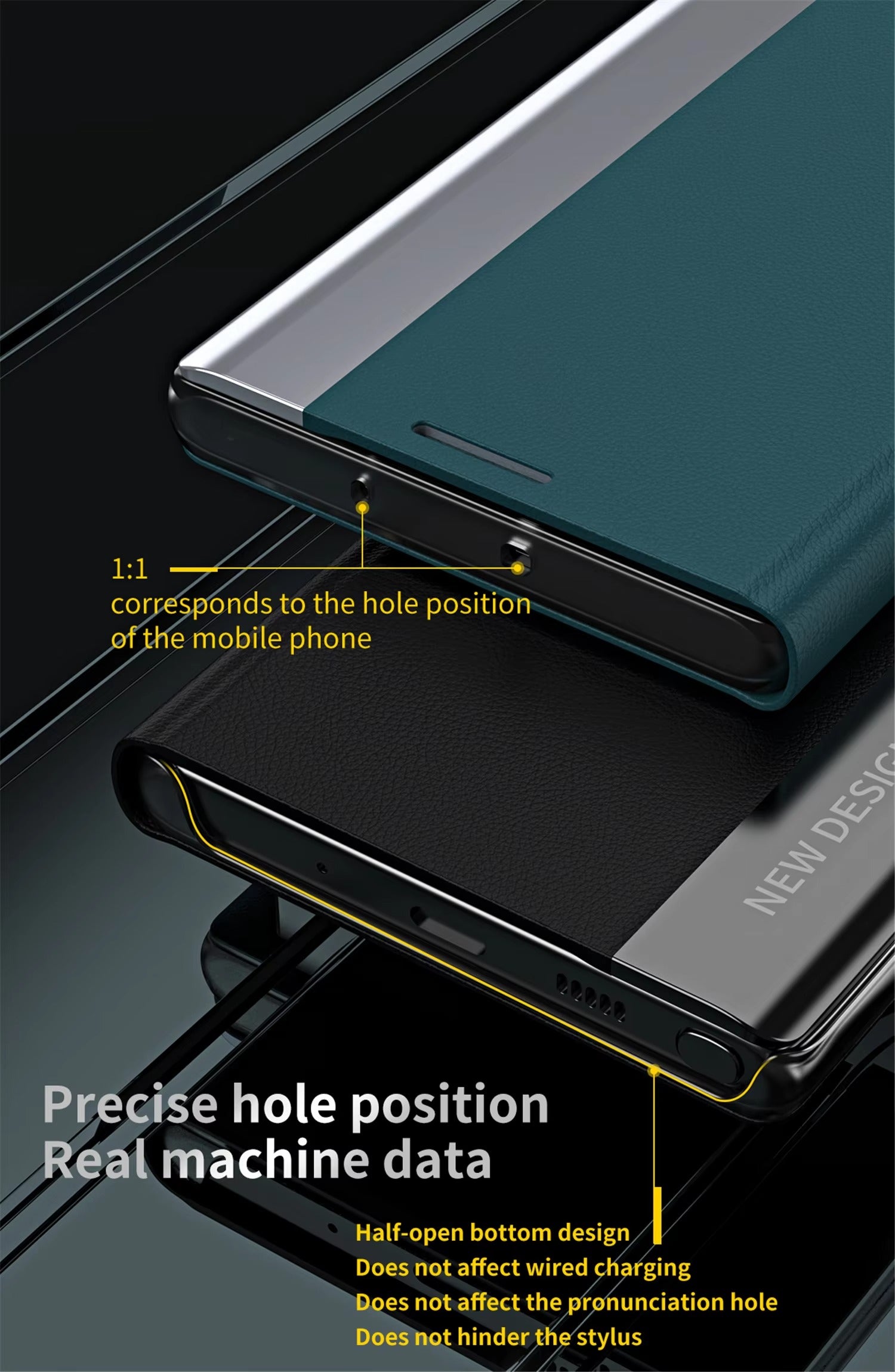 Luxury Flip Apple iPhone Case, MagSafe Compatible, Ultra Thin Magnetic Shockproof Full Protection Cover 