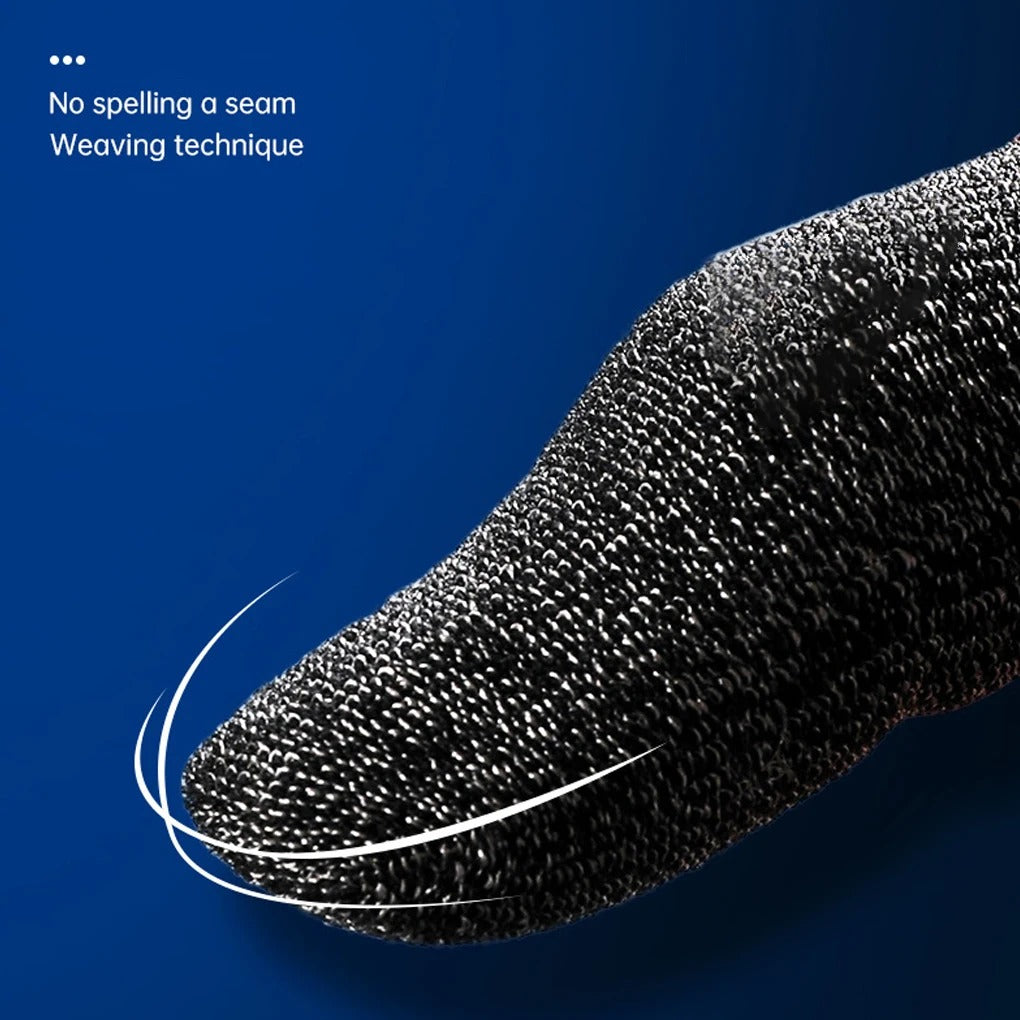 High Quality Gaming Finger Sleeves for iPhone – 10-Pack Breathable Anti-Slip Touchscreen Thumb Gloves for Mobile Gamers