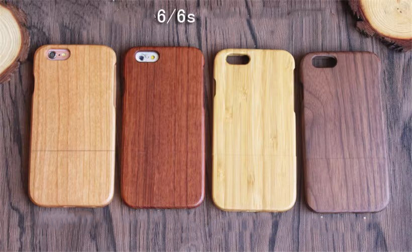 Luxury Apple iPhone Case, MagSafe Compatible, Camera Lens Protection, Screen Protection, Ultra Thin, Shockproof, Magnetic, Full All Around Protection, Wooden Back Cover