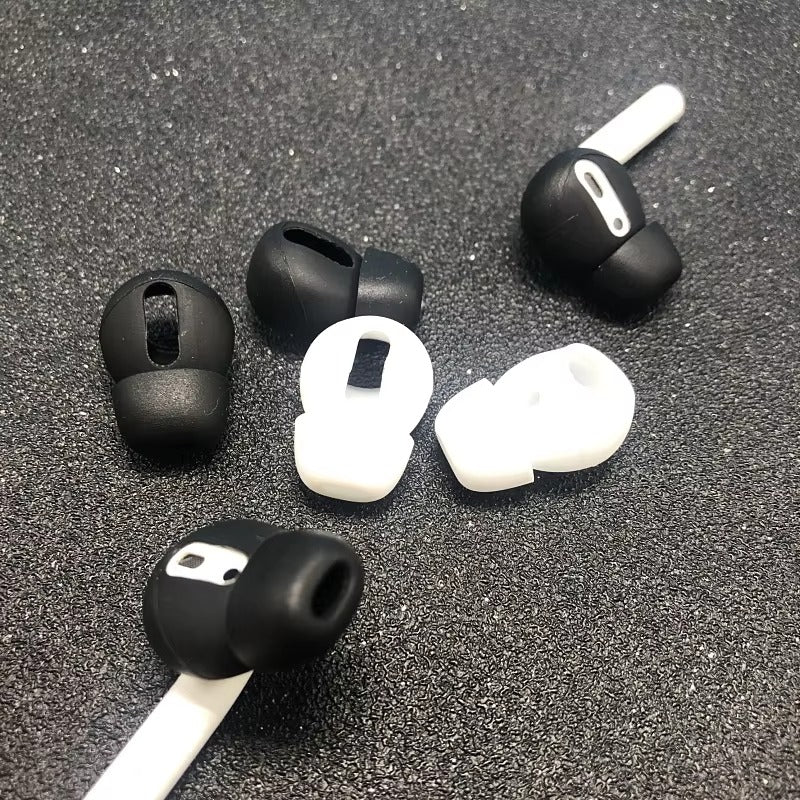 High-Quality Silicone Ear Pads for AirPods 1, 2 – Soft Eartips Covers for Wireless Bluetooth Earphones, Anti-Slip Ear Caps, 2pcs Pair Comfort Fit