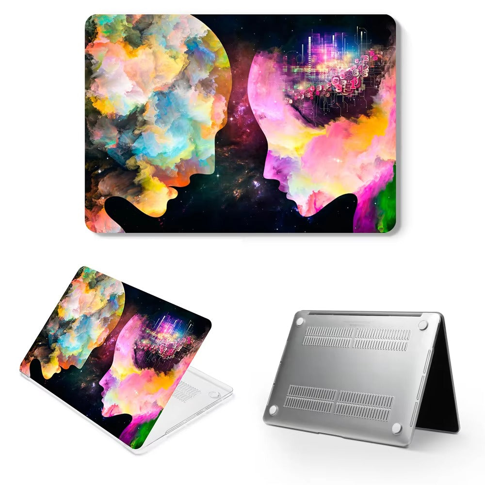 Premium Creative Picture Case for MacBook Air and Pro – Stylish Protective Cover for 13, 14, 15.3, 16 Inch Laptops, Compatible with M1, M2 Chip Devices