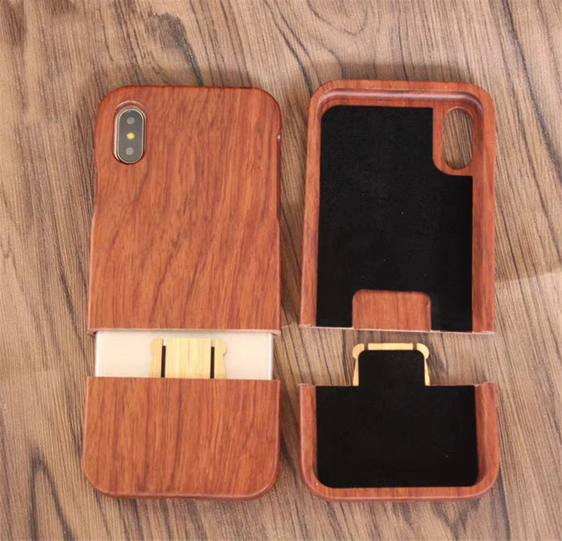 Luxury Apple iPhone Case, MagSafe Compatible, Camera Lens Protection, Screen Protection, Ultra Thin, Shockproof, Magnetic, Full All Around Protection, Wooden Back Cover