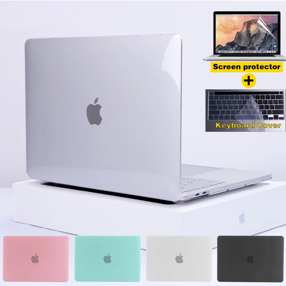 Premium Laptop Sleeve for MacBook Air 13, 15 and Pro 14, 16 – Compatible with M1, M2, A2337, A2338, A2681, A2941, A2442, A2485, A2779, A2780 – Bag with Keyboard Cover, Touch Bar Protection