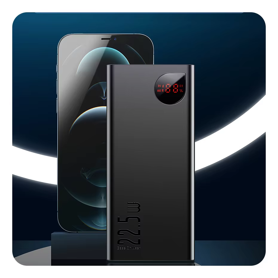 Premium, 10000mAh Power Bank, with 22.5W PD Fast Charging – Portable Charger for iPhone, Android Devices, Smartphones, USB-C 