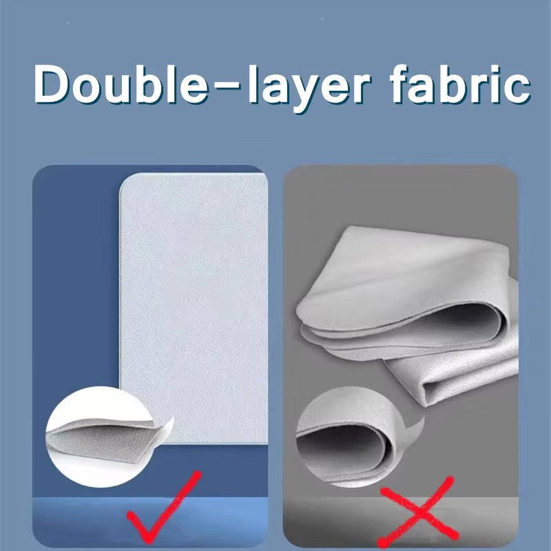 Premium, Reusable, Polishing Cloth for iPhone, iPad, MacBook, Air, Pro, Display, Screen, Camera, Cleaning, Soft Microfiber Towel for Dust, Fingerprints