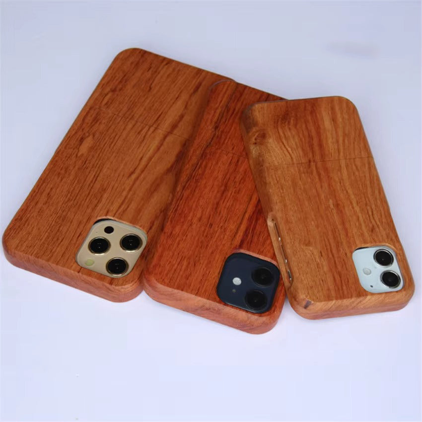 Luxury Apple iPhone Case, MagSafe Compatible, Camera Lens Protection, Screen Protection, Ultra Thin, Shockproof, Magnetic, Full All Around Protection, Wooden Back Cover