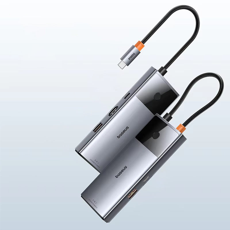 High Quality USB-C Hub Adapter – Type-C to HDMI, USB 3.1, 10Gbps, RJ45 Ethernet,  Laptop, Tablet, USB-C Devices