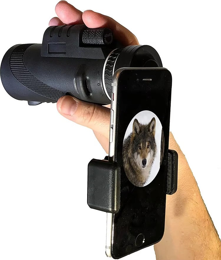 High Quality Portable Zoom HD Telescope – Foldable 5000M Long-Range Mini Monocular for Hunting, Sports, Camping