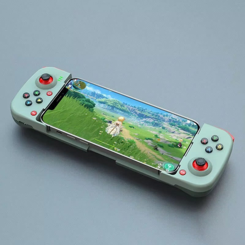 High Quality Wireless Game Controller for iPhone, Stretchable Bluetooth Gamepad, Direct-Connect Mobile Gaming Joystick 