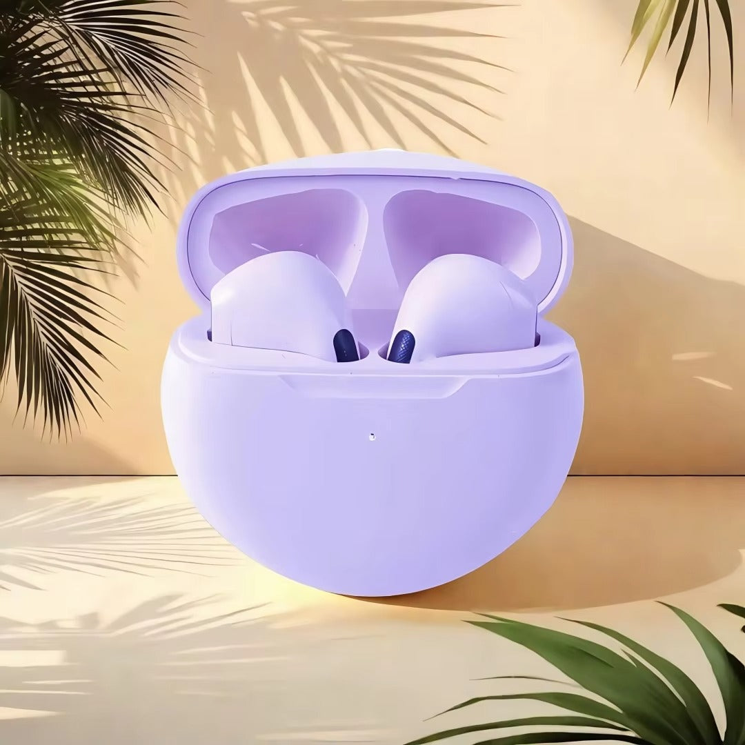 Premium TWS Wireless Earbuds with Mic – Bluetooth 5.0, Noise Cancelling, Touch Control, Long Battery Life, HiFi Stereo Earphones for iOS & Android