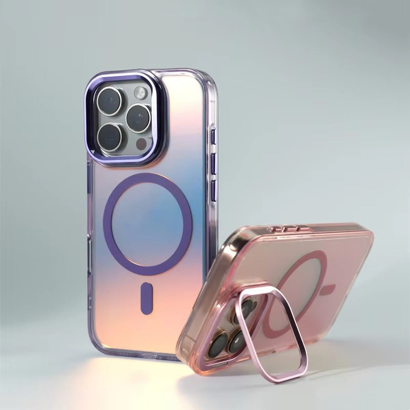 Luxury Apple iPhone Case, Camera Lens & Screen Protection, Ultra Thin Shockproof Magnetic Full All Around Protection Cover