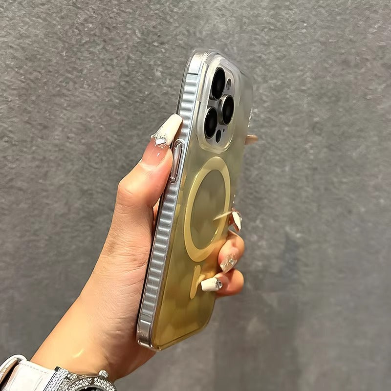 Luxury Apple iPhone Case Camera Lens & Screen Protection, Ultra Thin Shockproof Magnetic Full All Around Protection Cover 