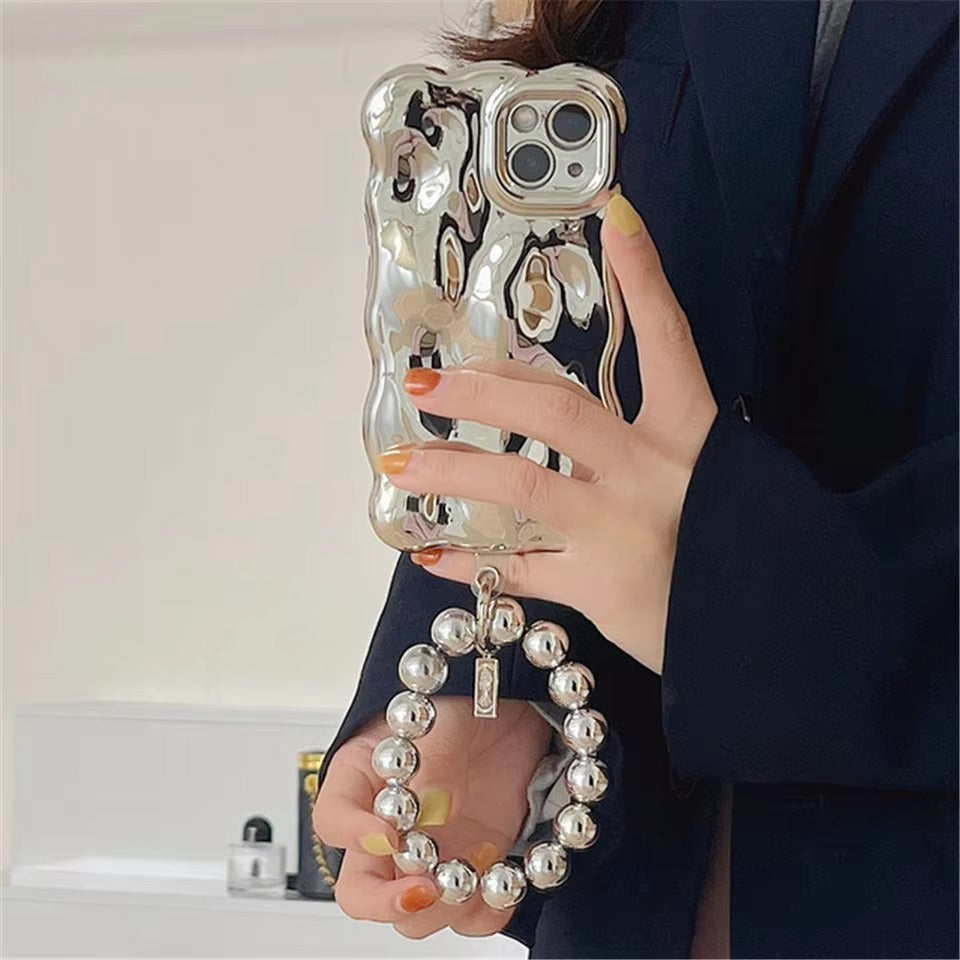 Luxury Apple iPhone Case, MagSafe Compatible, Camera Lens and Screen Protection, Ultra Thin, Shockproof, Magnetic, Full All Around Protection, Meteorite Bracelet Cover