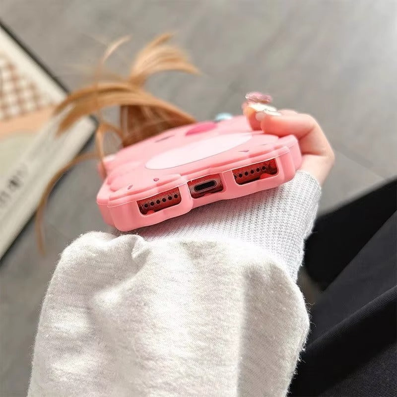 Premium Apple iPhone Case, MagSafe Compatible, Camera Lens and Screen Protection, Ultra Thin, Shockproof, Magnetic, Full All Around Protection, Cartoon Beaver Soft Cover