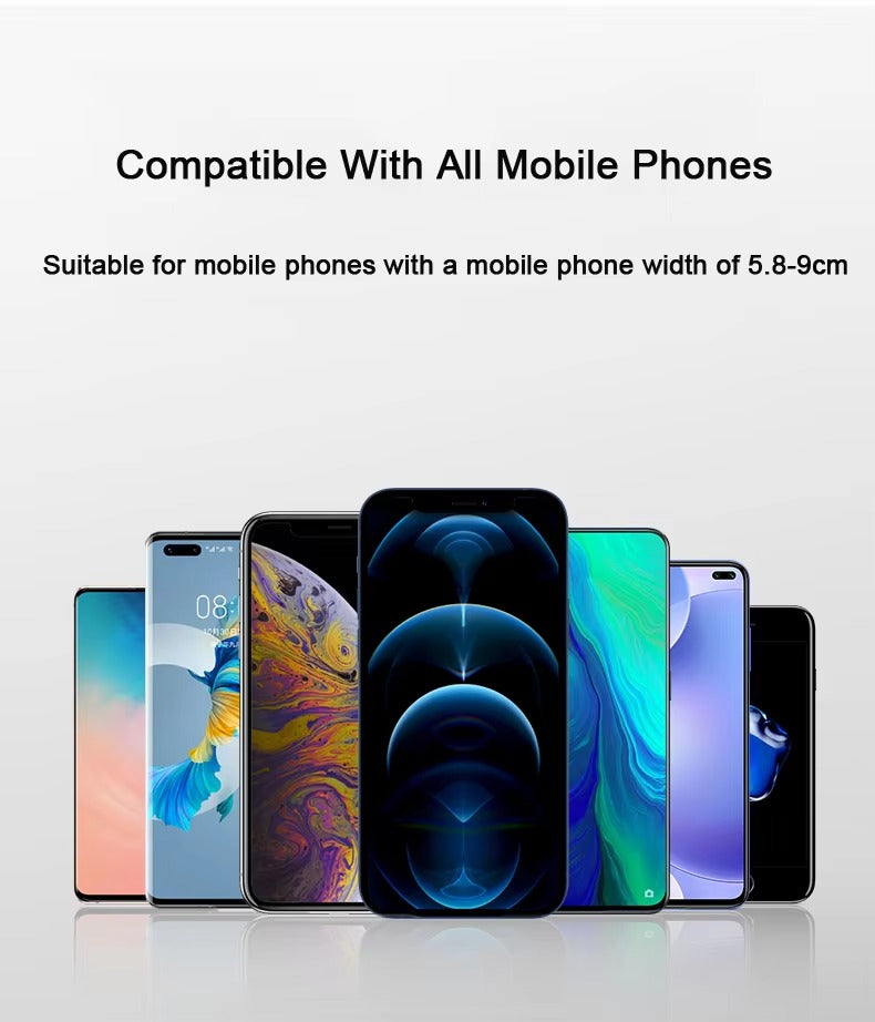 Premium Suction Cup Car Phone Holder for iPhone – Windshield & Dashboard Mount, Mobile Stand for Apple Devices