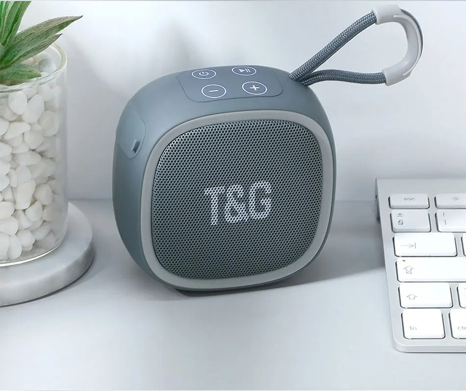 High Quality Mini Bluetooth Speaker for iPhone – Portable Wireless Outdoor Audio with Stereo Sound,TF Card & FM Radio Support