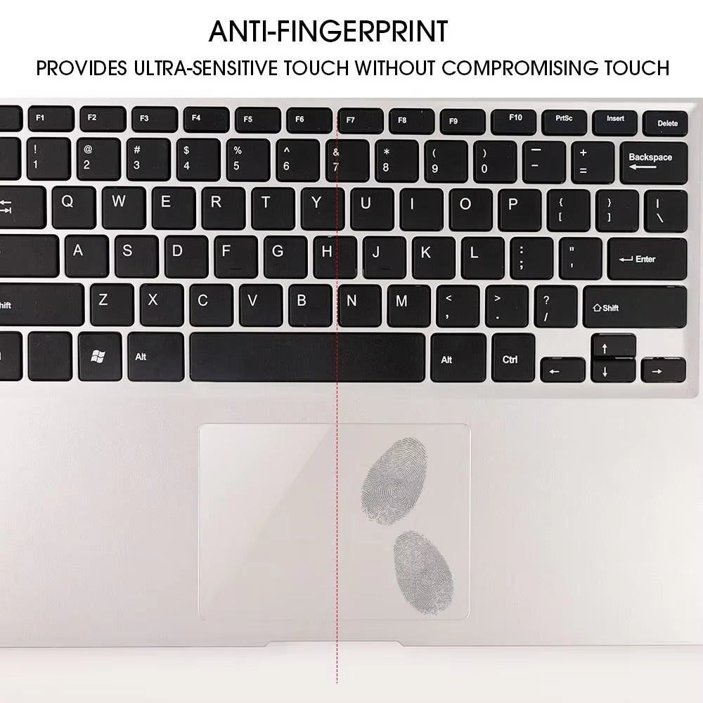 Premium Clear Touchpad Protector for MacBook Air and Pro – Anti-Scratch Transparent Film Sticker for 13, 14, 15, 16 Inch Laptops with Touch Bar, 2023 Compatible
