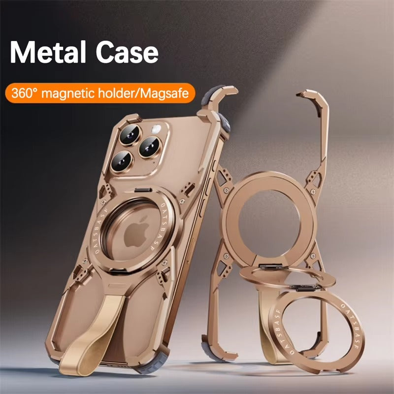 Premium Apple iPhone Case Camera Lens & Screen Protection, Ultra Thin Shockproof Magnetic Full All Around Protection Cover 