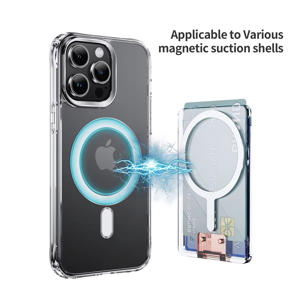 Premium Magnetic Wallet for Apple MagSafe – Strong Adsorption, Foldable Stand, Card Slot Holder with Secure Grip