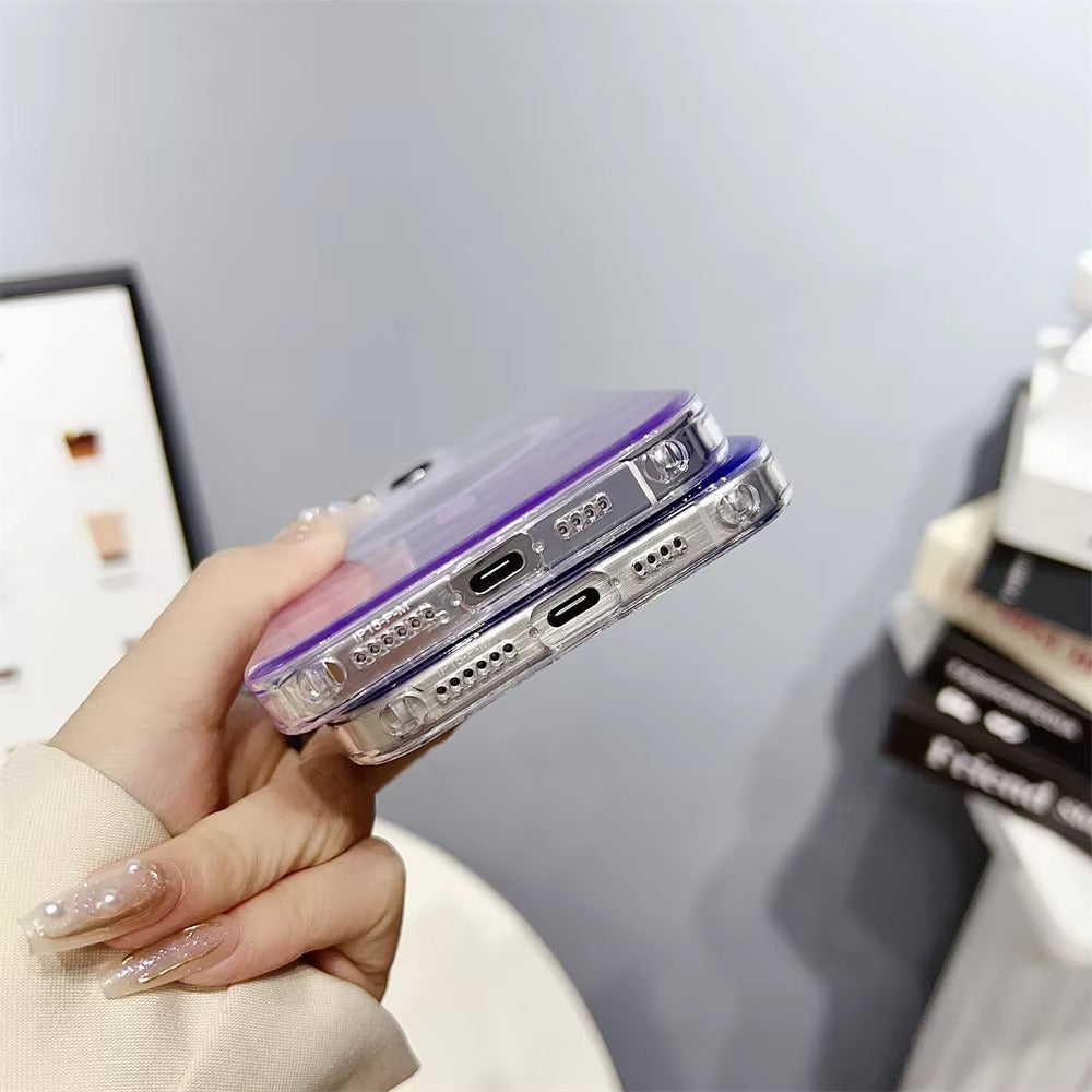 Luxury Apple iPhone Case Camera Lens & Screen Protection, Ultra Thin Shockproof Magnetic Full All Around Protection Cover 