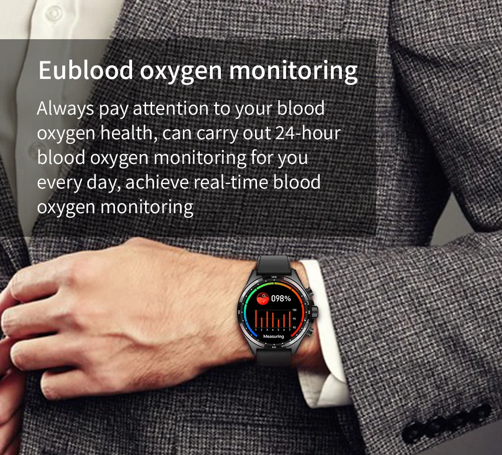 Robust Outdoor Smartwatch for iPhone – NFC Access Control, GPS Positioning, Compass, 400mAh Battery, IP68 Waterproof 