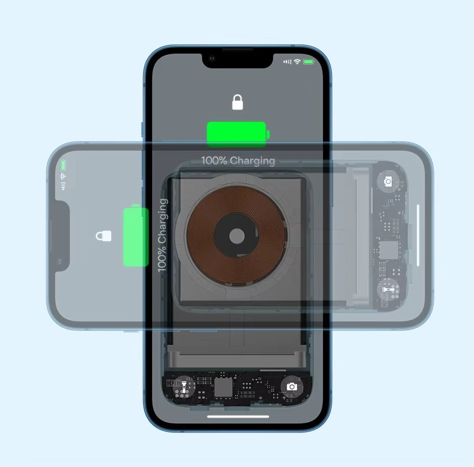 Premium, Magnetic Wireless Power Bank, 10000mAh – Mini Fast Charging Battery Pack with Auto-Wake, for iPhone