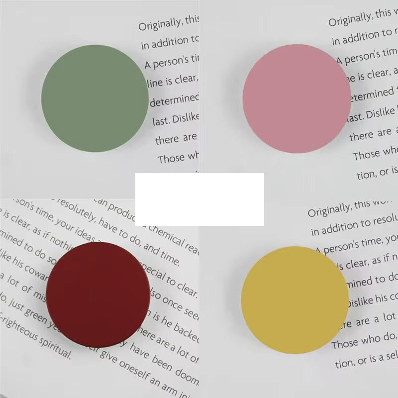 High Quality Foldable Finger Ring Phone Holder – 1/2/4Pcs Round Solid Color Grip Tok Stand, Anti-Slip Expandable Socket Mount for Smartphones & Tablets