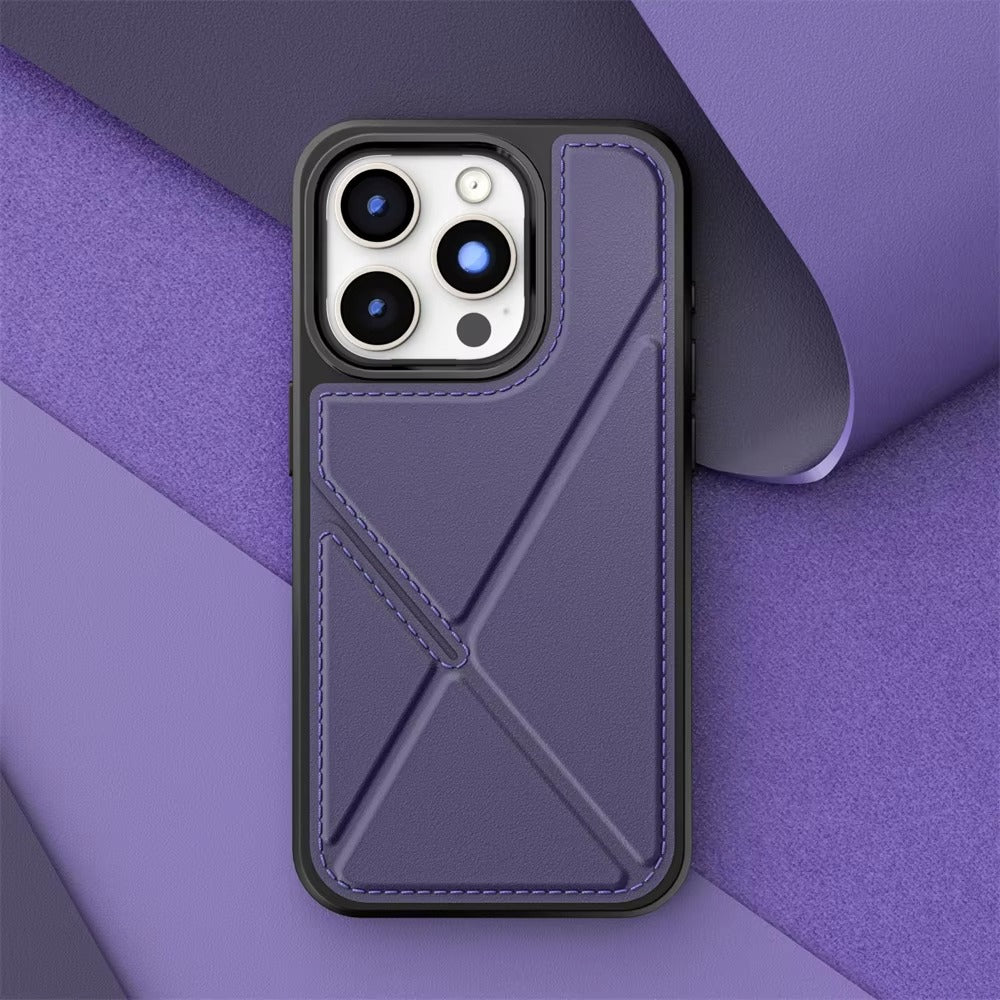 Luxury Apple iPhone Case, MagSafe Compatible, Camera Lens and Screen Protection, Ultra Thin, Shockproof, Magnetic, Full All Around Protection, Flip Leather Wallet Cover