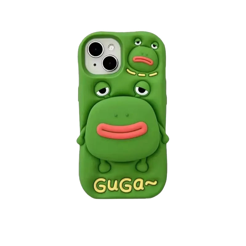 Premium Apple iPhone Case, MagSafe Compatible, Camera Lens and Screen Protection, Ultra Thin, Shockproof, Magnetic, Full All Around Protection, 3D Cartoon Kid Gift Cover