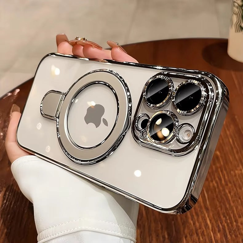 Luxury Apple iPhone Case Camera Protection, Screen Protection, Ultra Thin, Shockproof, Magnetic, Full All Around Protection