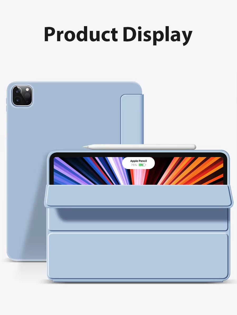 Premium Protective iPad Case – Slim, Magnetic Cover with Pencil  Compatible with 10.2", 11", 12.9", 13" Tablets