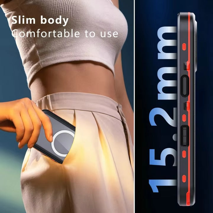 Luxury Apple iPhone Case MagSafe Compatible, Camera Lens & Screen Protection, Ultra Thin Shockproof Magnetic Full All Around Protection Cover with IP68 Waterproof 360 Seal Design