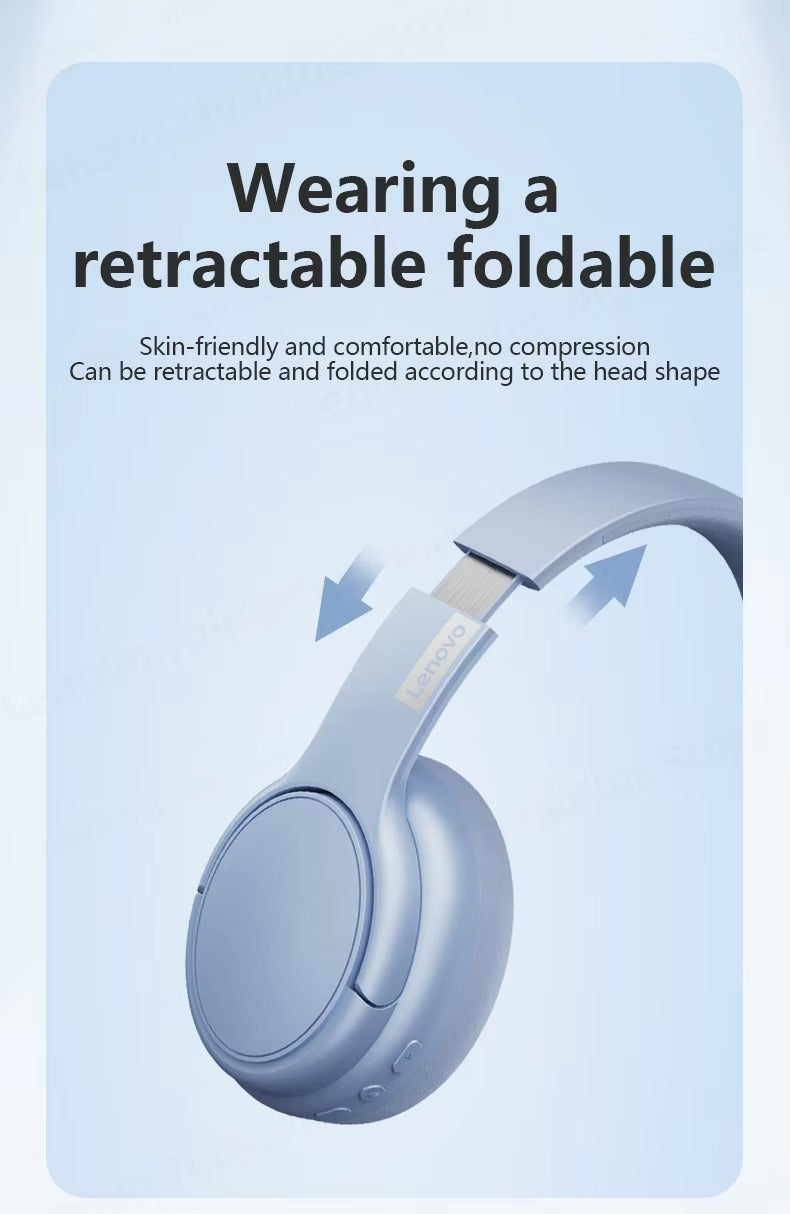 High Quality Wireless Gaming Headphones for iPhone – Bluetooth 5.3 Dual Mode Headset with Mic, Foldable Over-Ear Design