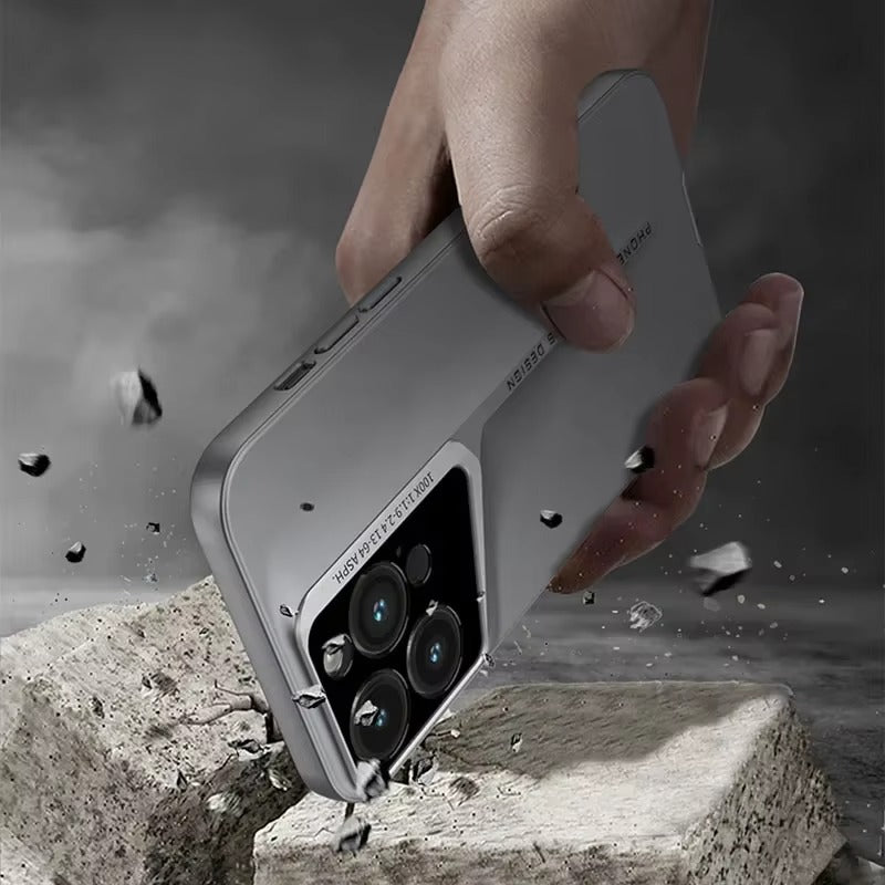 High Quality Apple iPhone Case, MagSafe Compatible, Camera Lens & Screen Protection, Ultra Thin, Shockproof, Magnetic Full All Around Cover – Ultrathin Matte Frosted Case with Hard PC Shell & Lens Protection Design