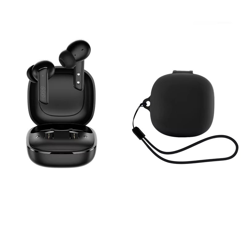 Premium, ANC Wireless Headphones –  Bluetooth 5.2 Earphones with 6-Mic ENC, HD Call, Transparency Mode for Apple iPhone