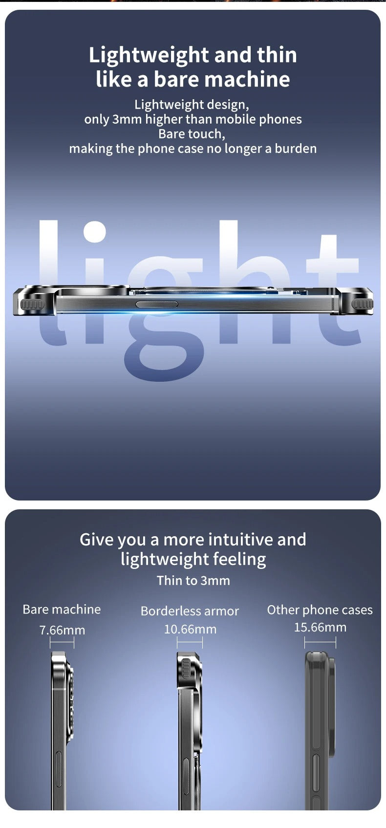 Luxury Apple iPhone Case, MagSafe Compatible, Camera Lens & Screen Protection, Ultra Thin, Shockproof, Magnetic Full All Around Cover – 360° Aluminum Alloy Rimless Case with Transparent PC & Built-In Bracket