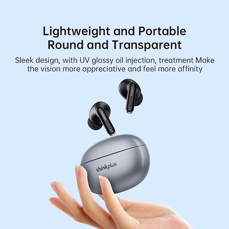 High Quality Bluetooth 5.3 Wireless Earbuds for iPhone – Binaural Sport Headphones with Secure Fit, Clear Mic