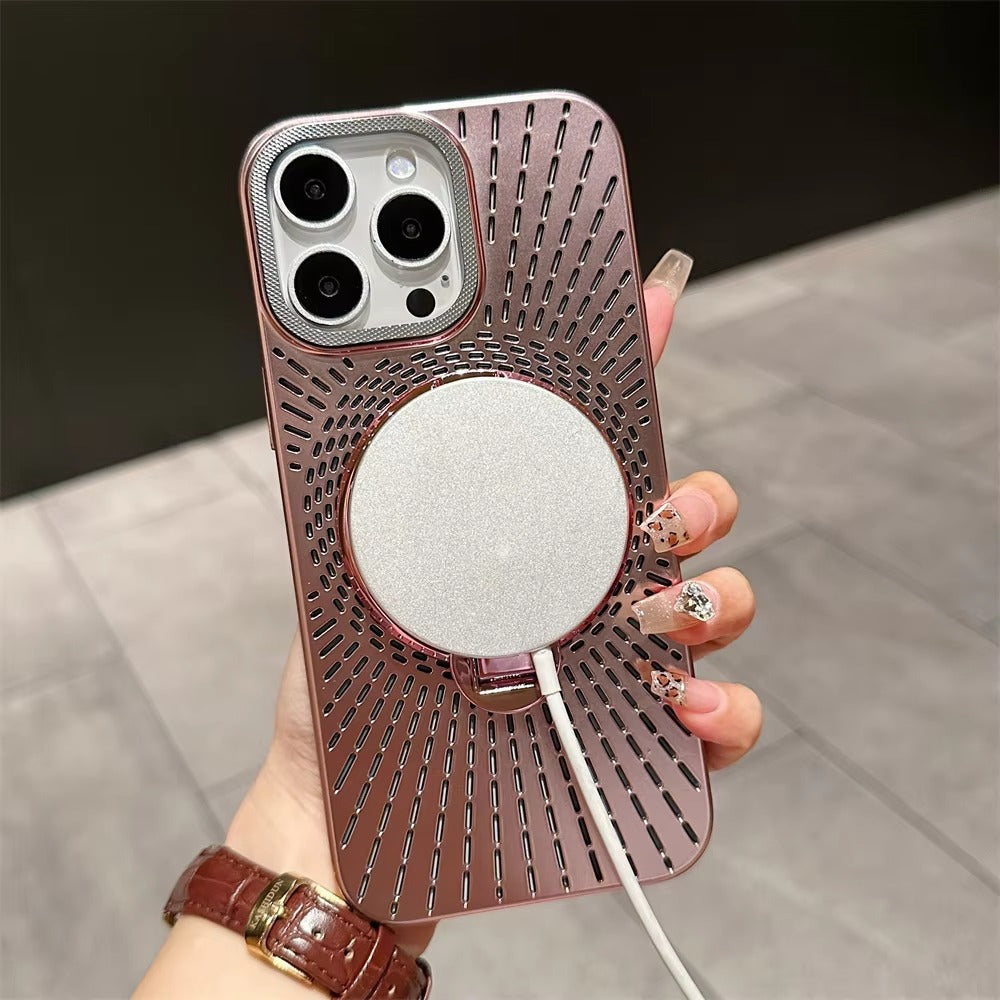 Premium Apple iPhone Case Camera Lens & Screen Protection, Ultra Thin Shockproof Magnetic Full All Around Protection Cover