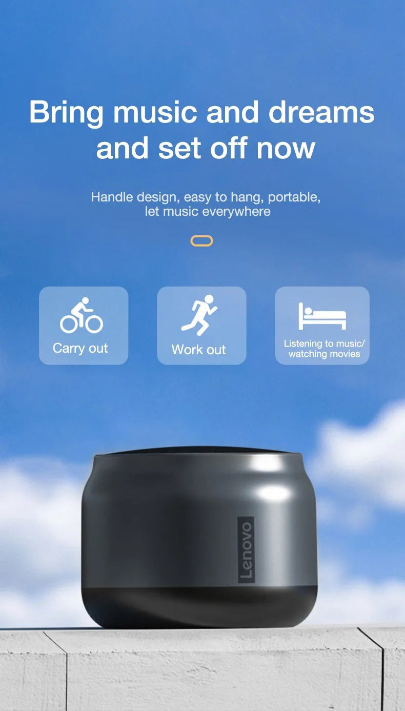 Premium RGB Bluetooth Speaker – Portable Wireless Mini Subwoofer with HiFi Stereo Sound, 360° Surround, TWS Pairing, TF Card, Long Battery Life