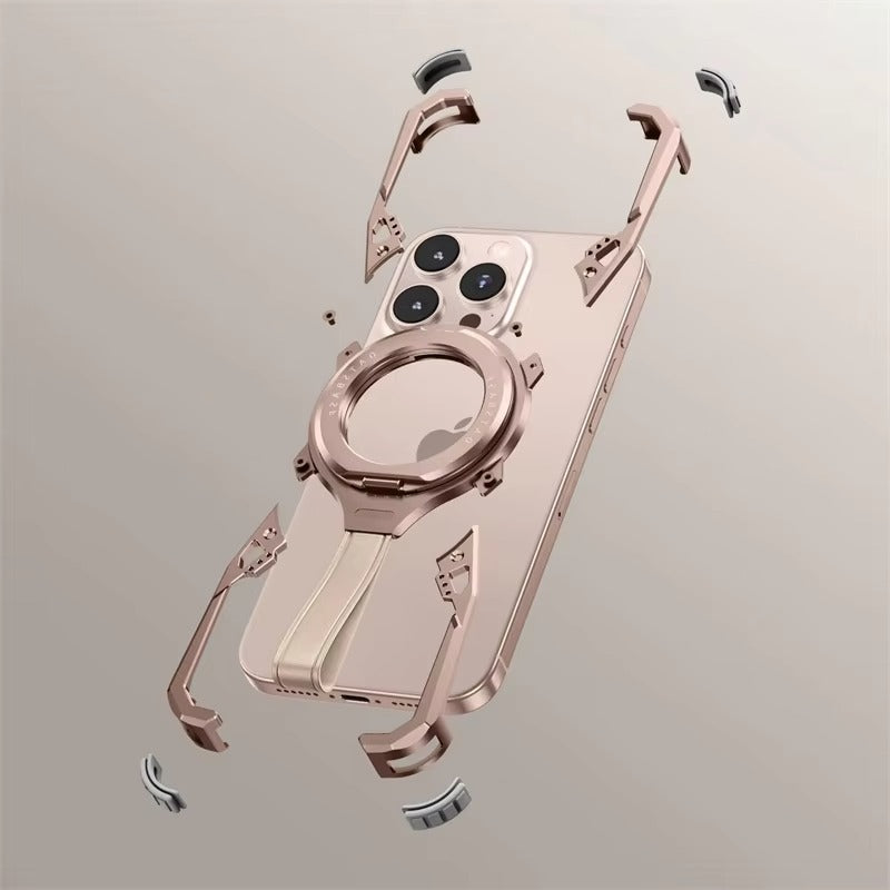 Premium Apple iPhone Case Camera Lens & Screen Protection, Ultra Thin Shockproof Magnetic Full All Around Protection Cover 